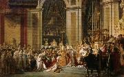 Jacques-Louis David Coronation of Napoleon France oil painting artist